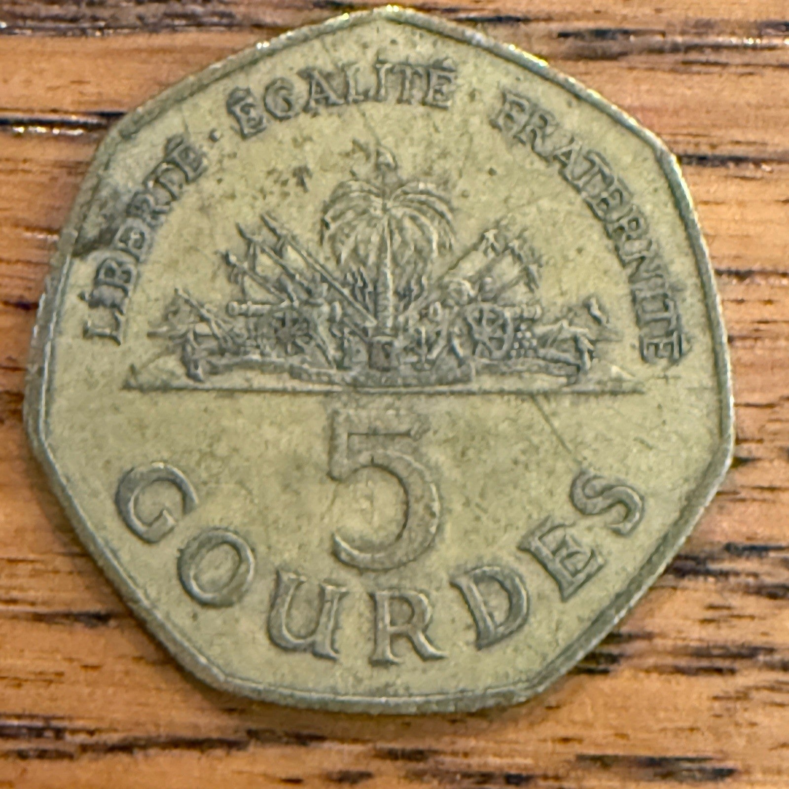 Haiti 2007 5 Gourdes Coin0