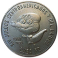 MASCOT Central America- Caribbean Games 1 Peso 1981 KM#60 CIRC0