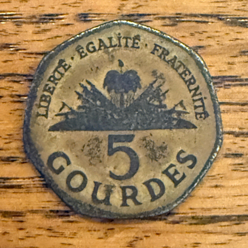 Haiti 1995 5 Gourdes Coin0