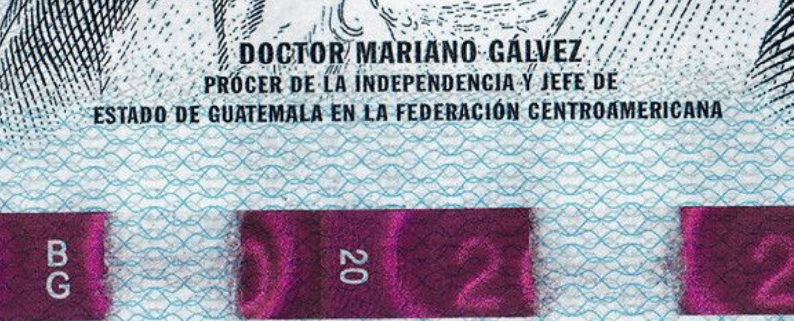 CENTRAL AMERICA INDEPENDENCE COMMEMORATIVE Guatemala 20 quetzales P-128 2020 UNC10