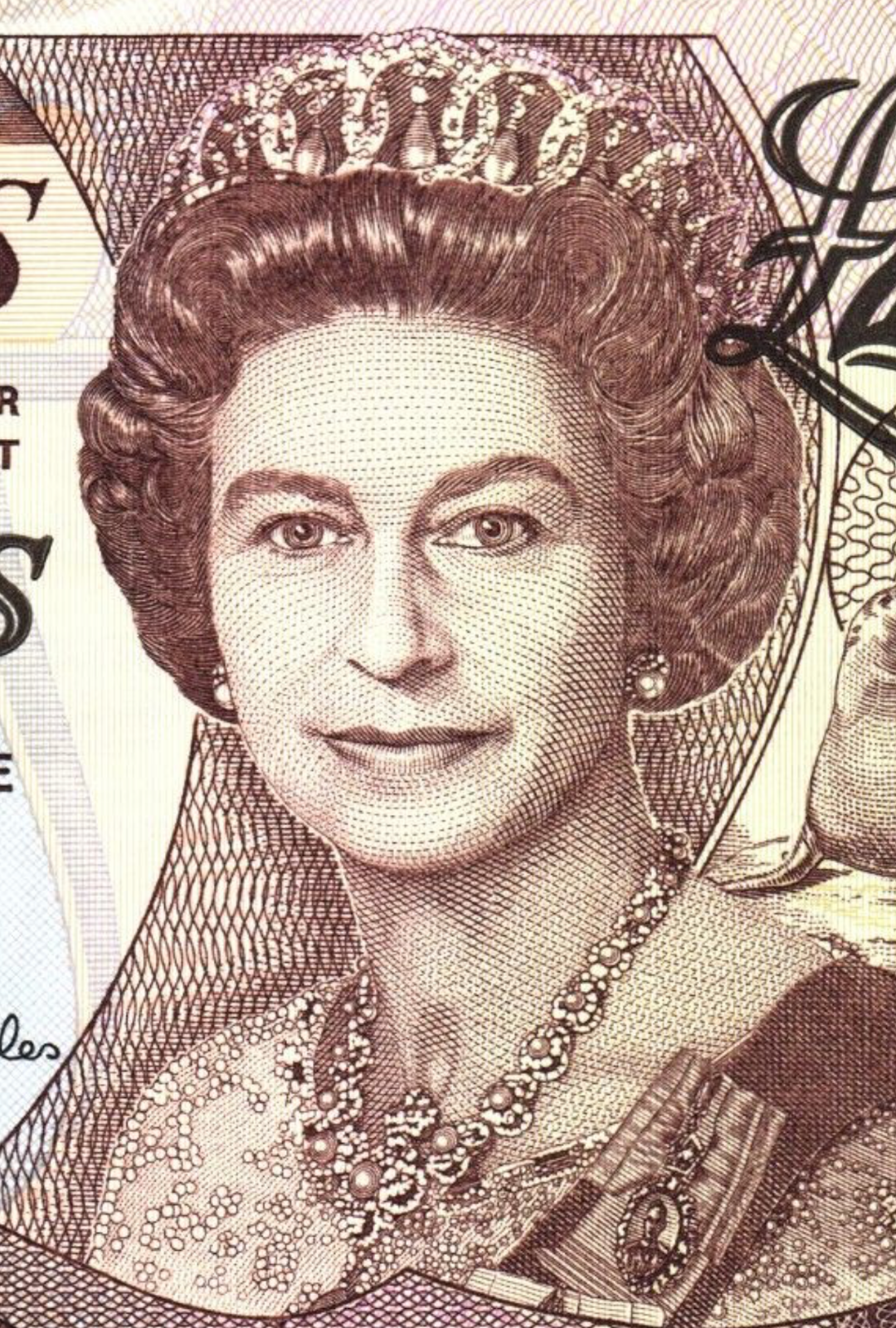 Falkland Islands 20 pounds P-19 2011 UNC/pinholes Queen Elizabeth II Penguin UK3