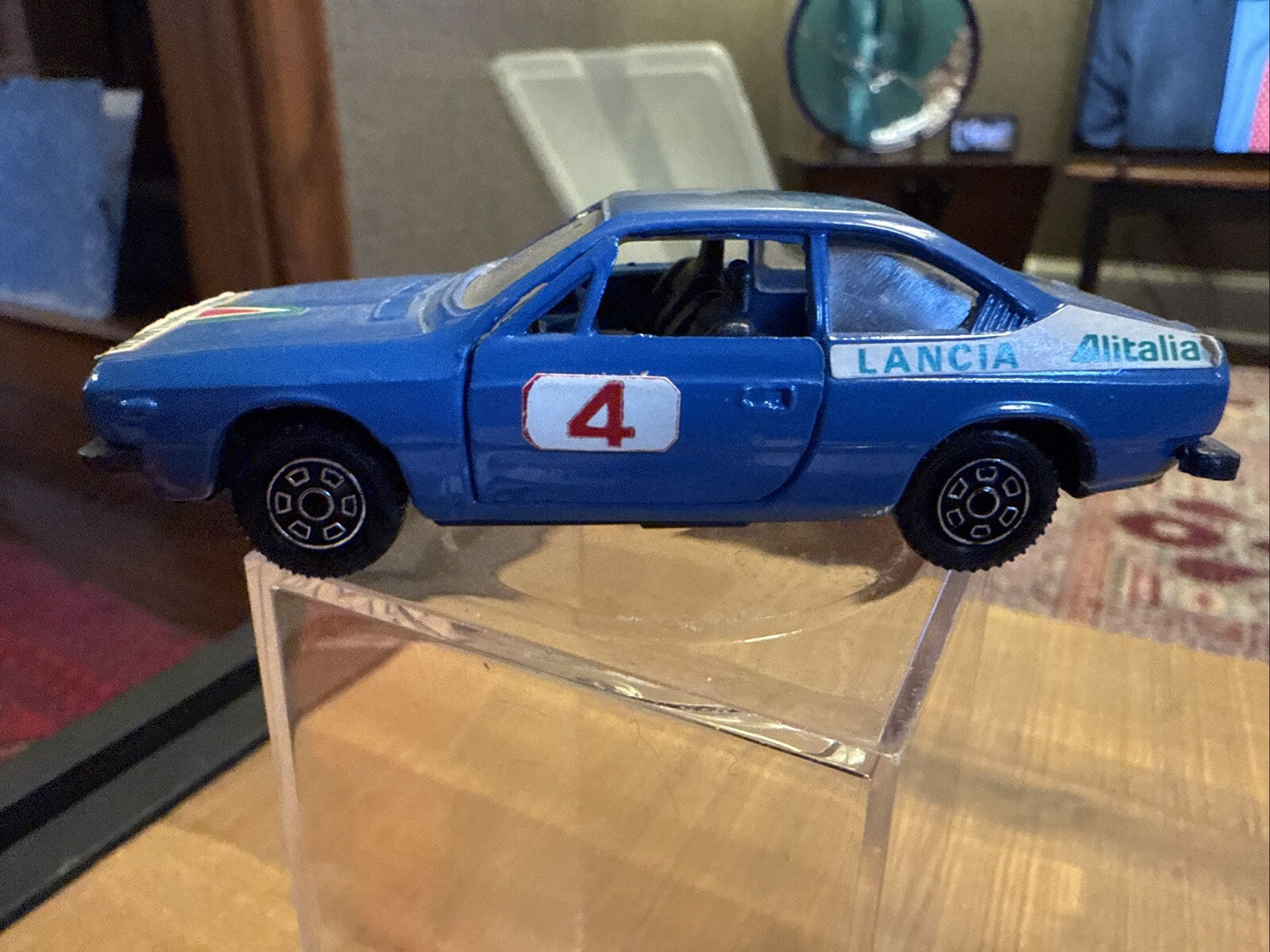 MERCURY 52 LANCIA BETA COUPE RALLY #52 ALITALIA - Blue In Box2