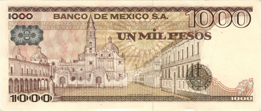 Mexico 1000 Pesos 1978–1985 UNC (P-70 P-76 P-80 P-81 or P-85) B5911