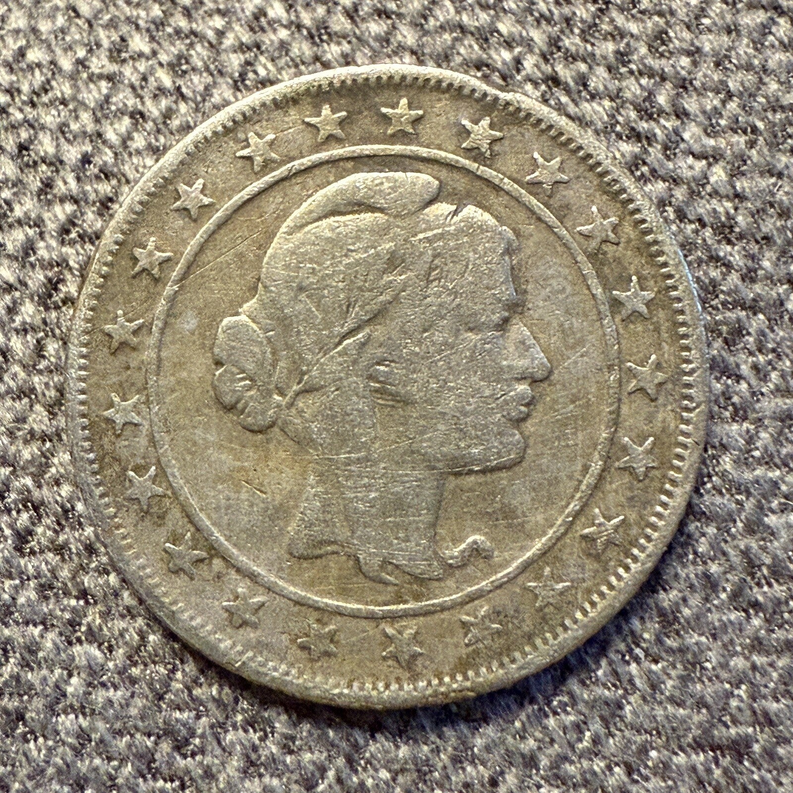 SILVER Brazil 2000 Reis 1925 RARE YEARFine KM526 579A Rare Inverse Reverse1