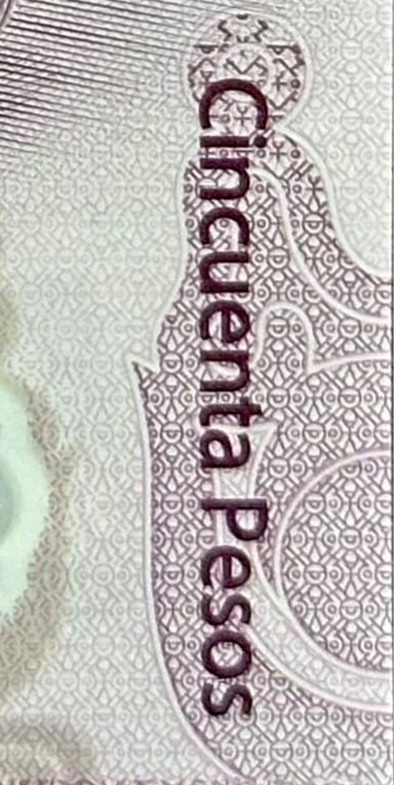 AXOLOTL AJOLOTE Mexico 50 Pesos — commemorative — UNC P133 W138 2024 “fish”16