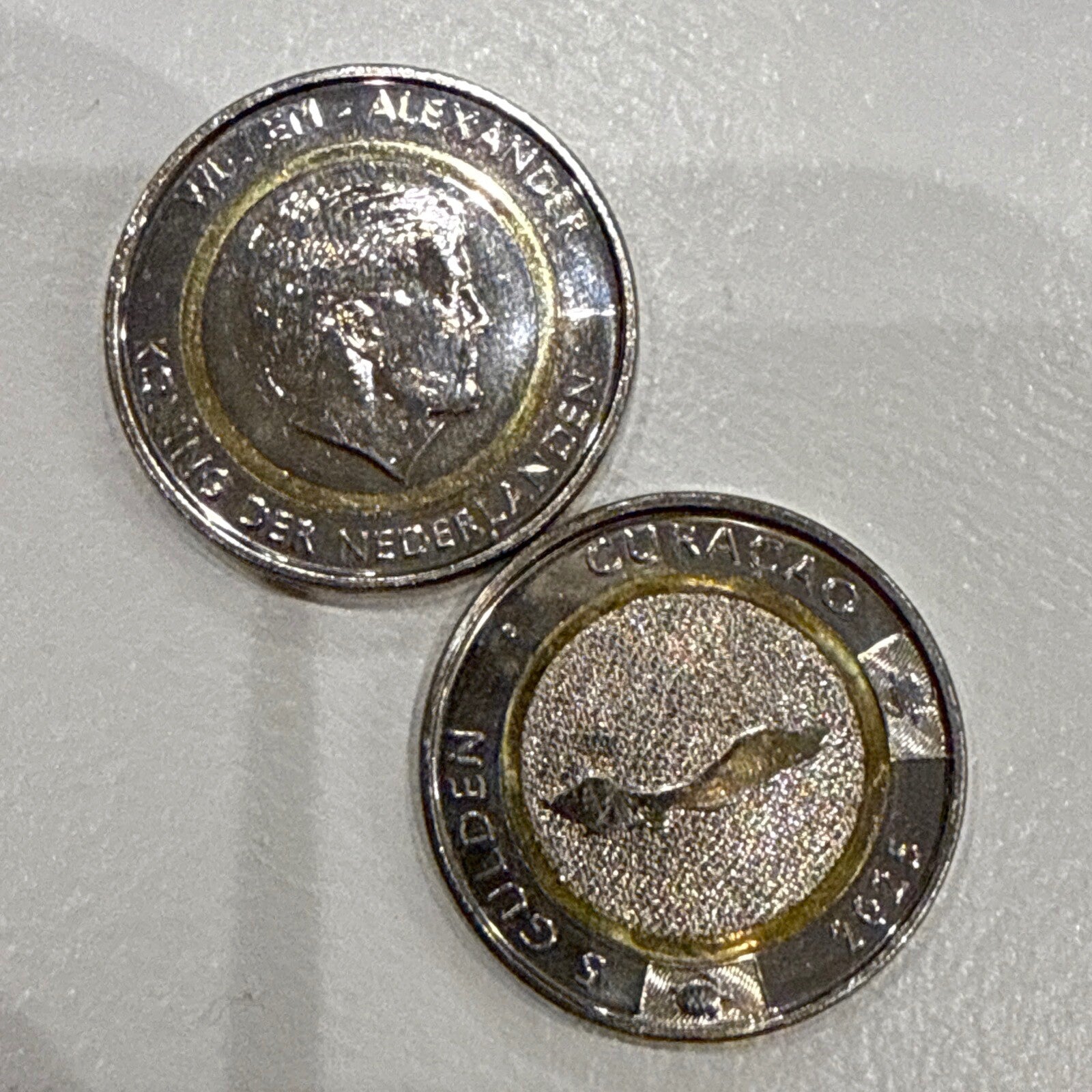 CURACAO ONLY SET INCL PENNY! 7pc Coin set 1 5 10 25 50c 1 5 gulden 2025 UNC8