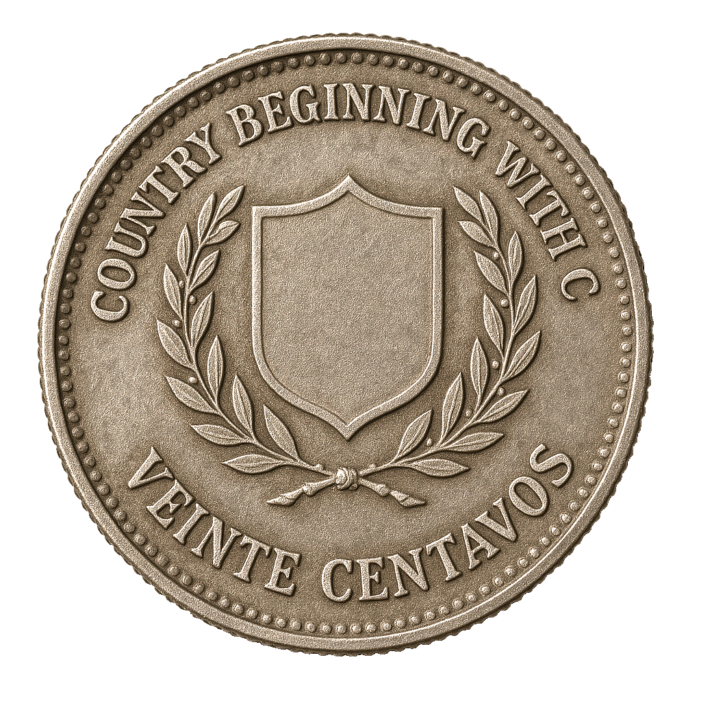 “C” Country Coin 0.20 1962 & 1968 KM#31 VF/XF0