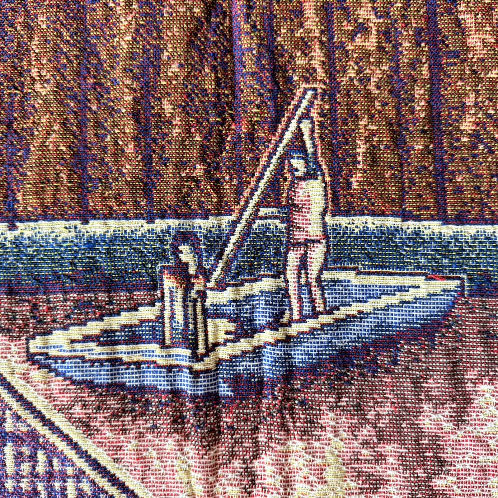 AXOLOTL Queen Blanket design Mexico banknote 50 Pesos Cotton Oaxaca Ajolote10