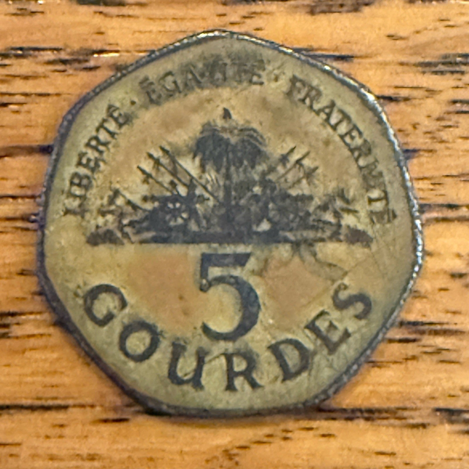 Haiti 1998 5 Gourdes Coin0