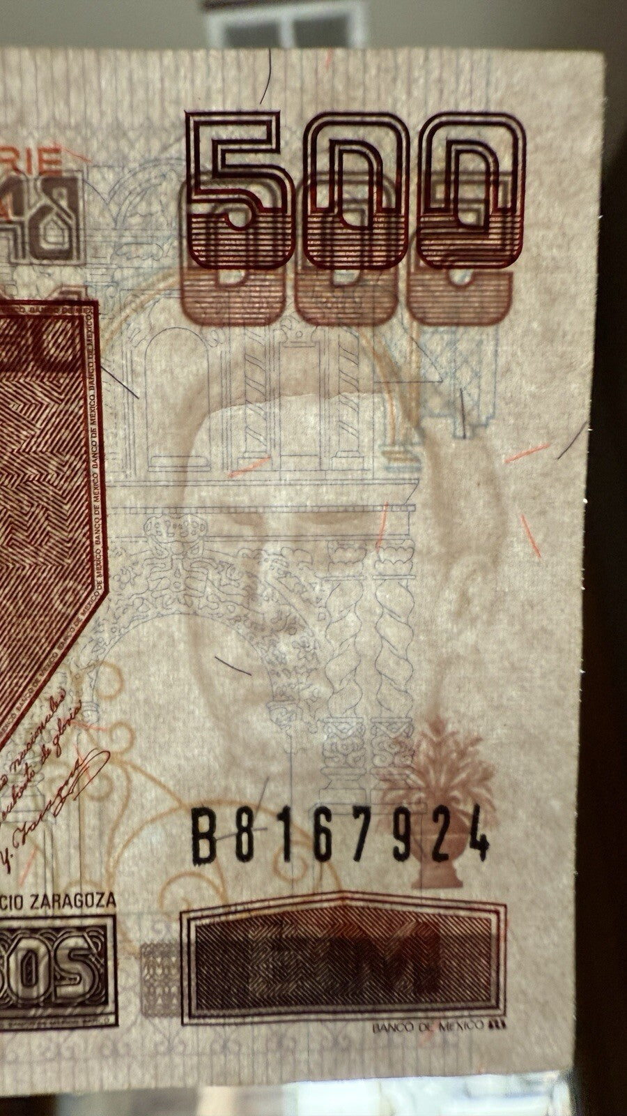 Mexico 500 pesos 1995 P-110a(A) UNC \p1900e300pmg8