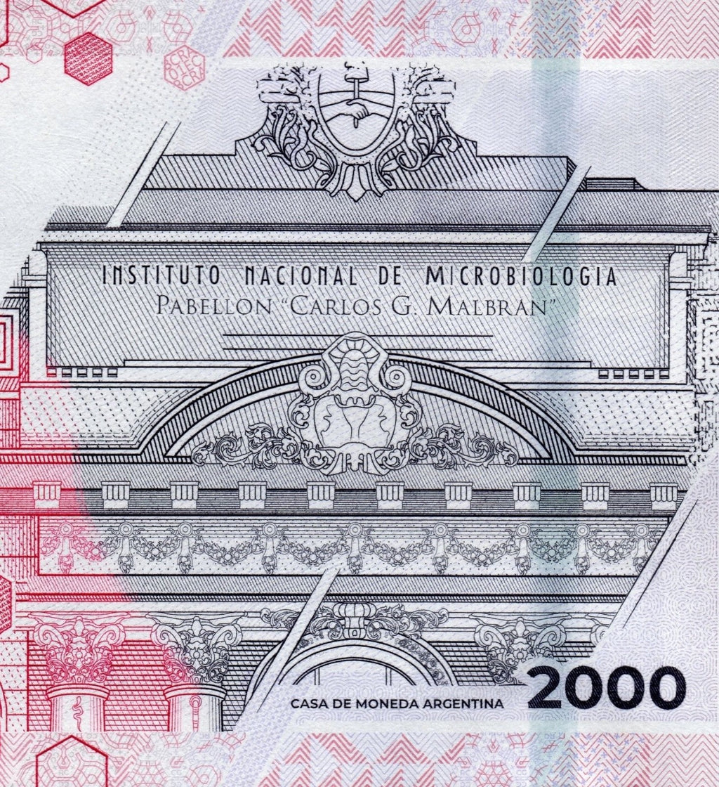 Argentina 2000 pesos 2023-2024 P-368B (1) Signatures CM, MAP3