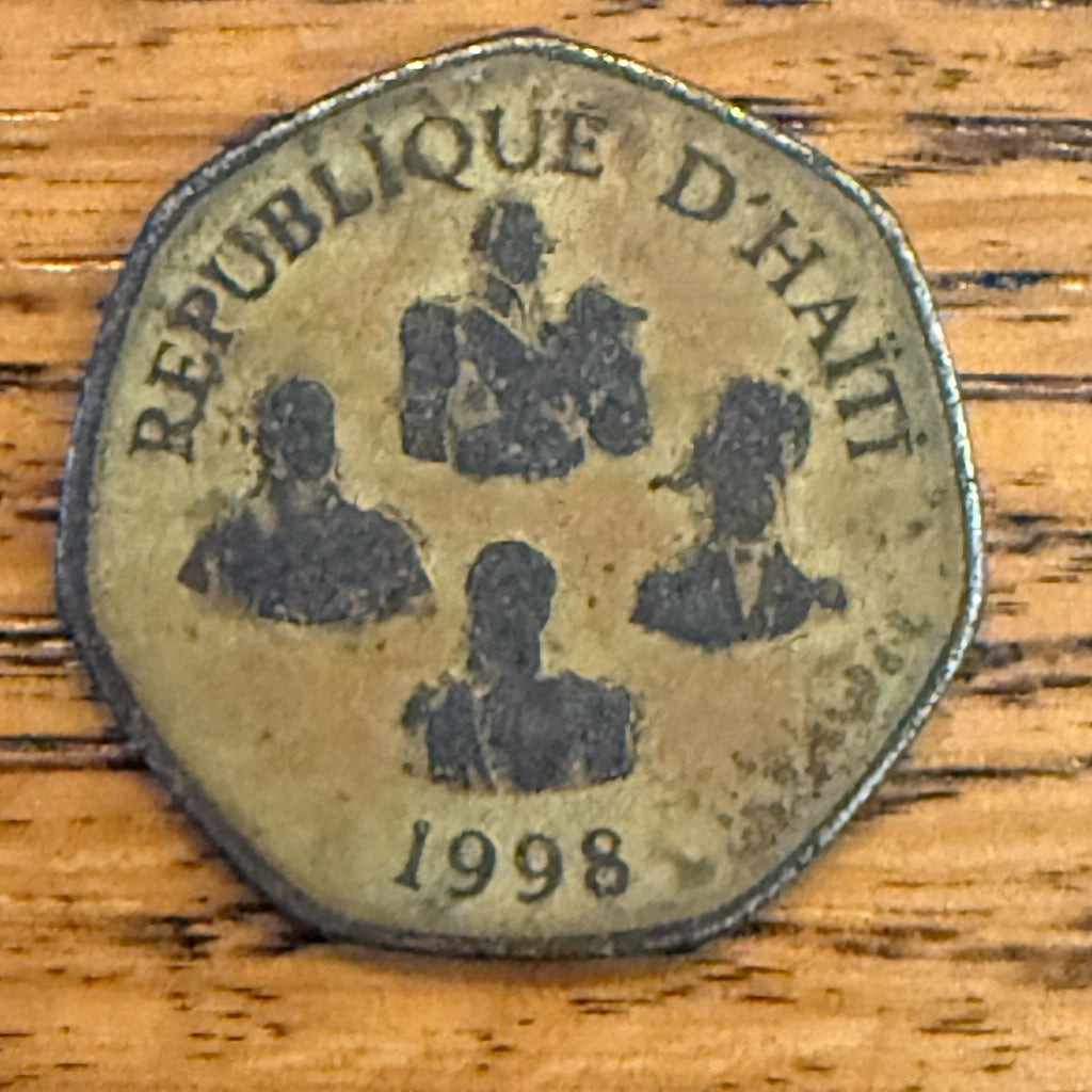 Haiti 1998 5 Gourdes Coin1