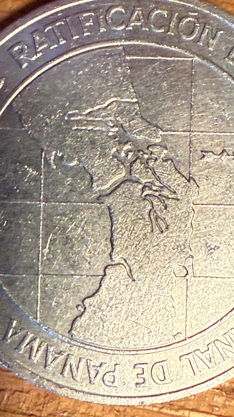 HUGE COIN Trump MAGA wants PANAMA CANAL back Panama KM#53a 10 balboas 19782