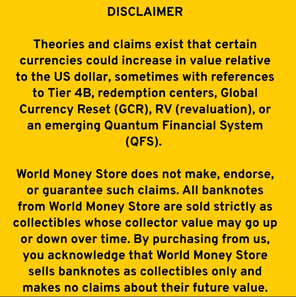 MILLION Tier 4B GCR RV QFS Venezuela 1000000 Bolívares 2020 (1 Note)1