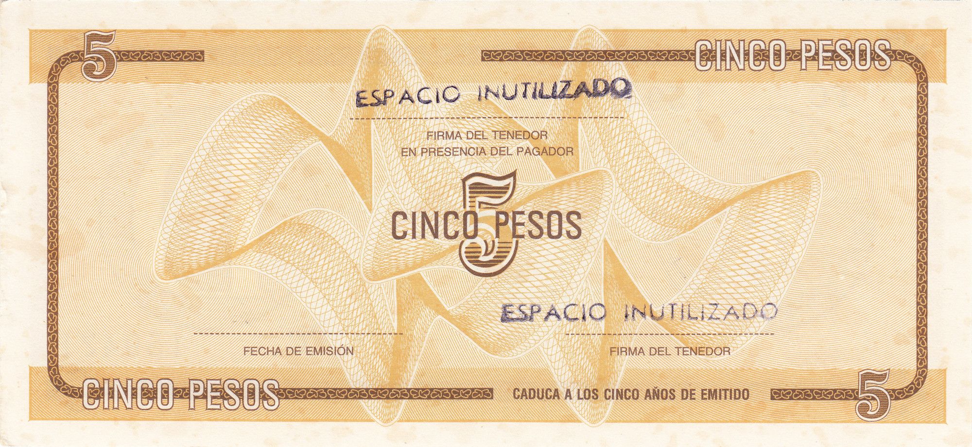 Caribbean || P-FX32-36 Foreign Exchange Certificate Ser D ANY ONE PIECE