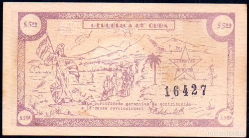 Caribbean Bono Movimiento 26 de Julio—1953 Cuban Revolution Bond—signed Fidel Castro N951-954