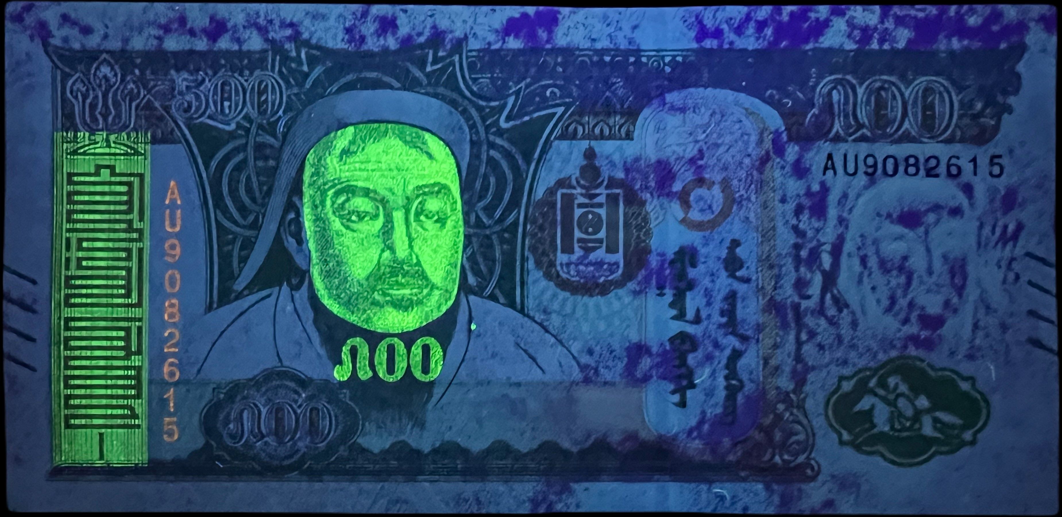 Mongolia P-74 500 Tugrik (Tögrög) 2020 UNC—Genghis Khan—Dictator
