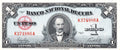 Caribbean P-77a 1 peso 1949 AU fx4