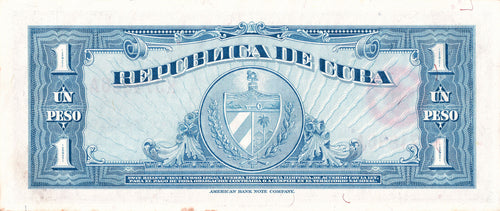 Caribbean P-77a 1 peso 1949 AU fx4