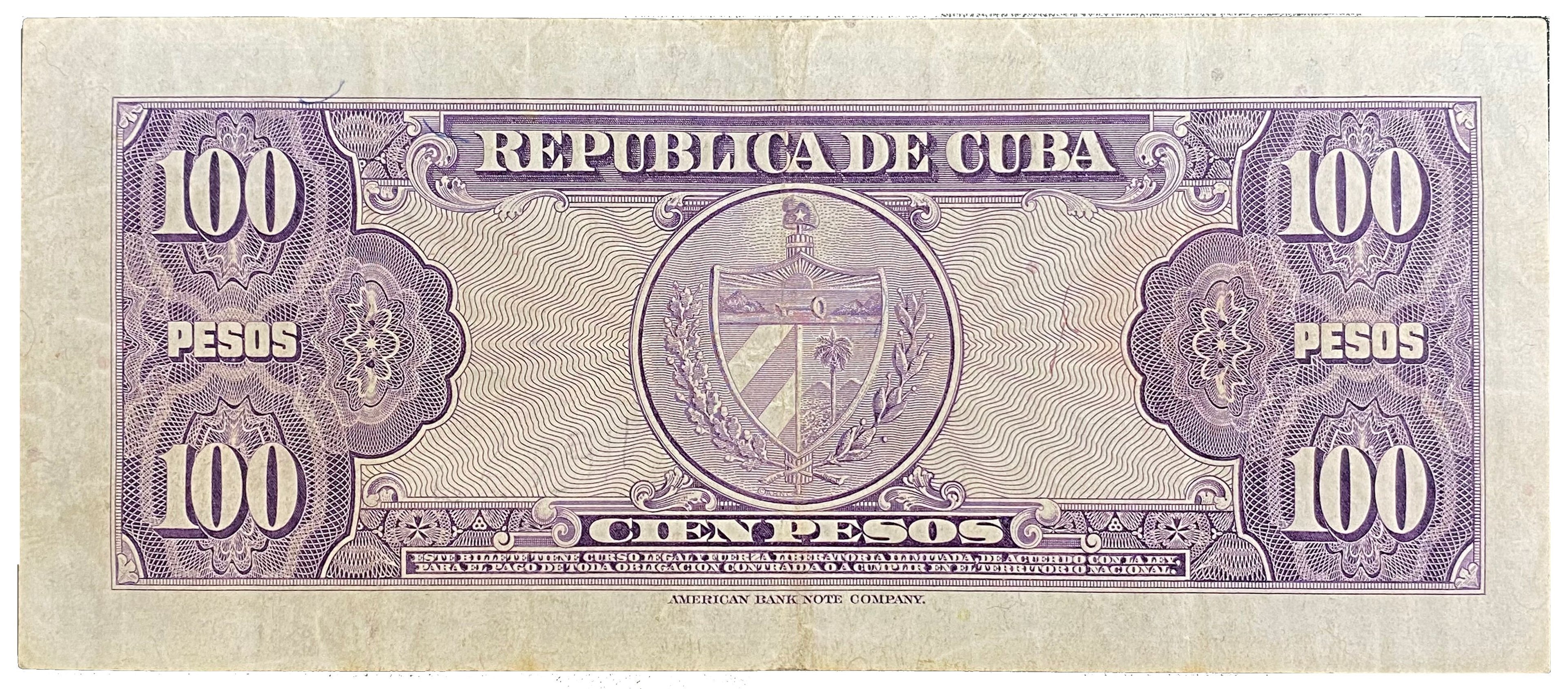 Caribbean P-82 100 p 18476 VF Very Fine｜lavender