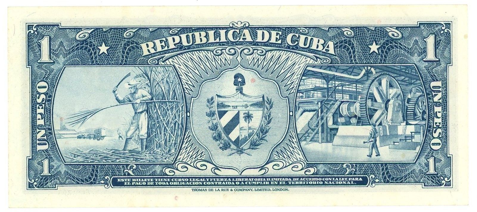 Caribbean P-87b 1 p 1957 CIRC｜Plaza Cívica