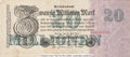 Germany P-97b 20000000 marks 20 million marks 1923 Very Fine Plus—Long—Blank Back