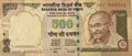 India P-93/P-99/P-106 500 Rupees 2000-2016 VF—Gandhi—Dandi