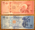 Middle East NW P119 P120 2 pc set 5 10 pounds 2025 2026 UNC