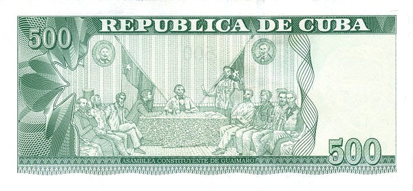 Caribbean P131 500 ρesοs 2024 UNC RARE RUSSIAN VARIANT, three series letters TBB #B719g