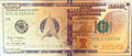 US Military Gold Foil "$100 Bill" #6—Space Force #1: Logo