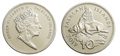 Falkland Islands KM#202 10 Pence 2019 VF Very Fine—Queen Elizabeth II 5th—Seals