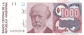 Argentina P-329 1000 Australes 1988-1990 UNC—Ethnic Cleansing General