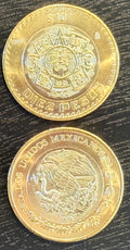 Mexico KM#616 10 Pesos Coin 2025 UNC