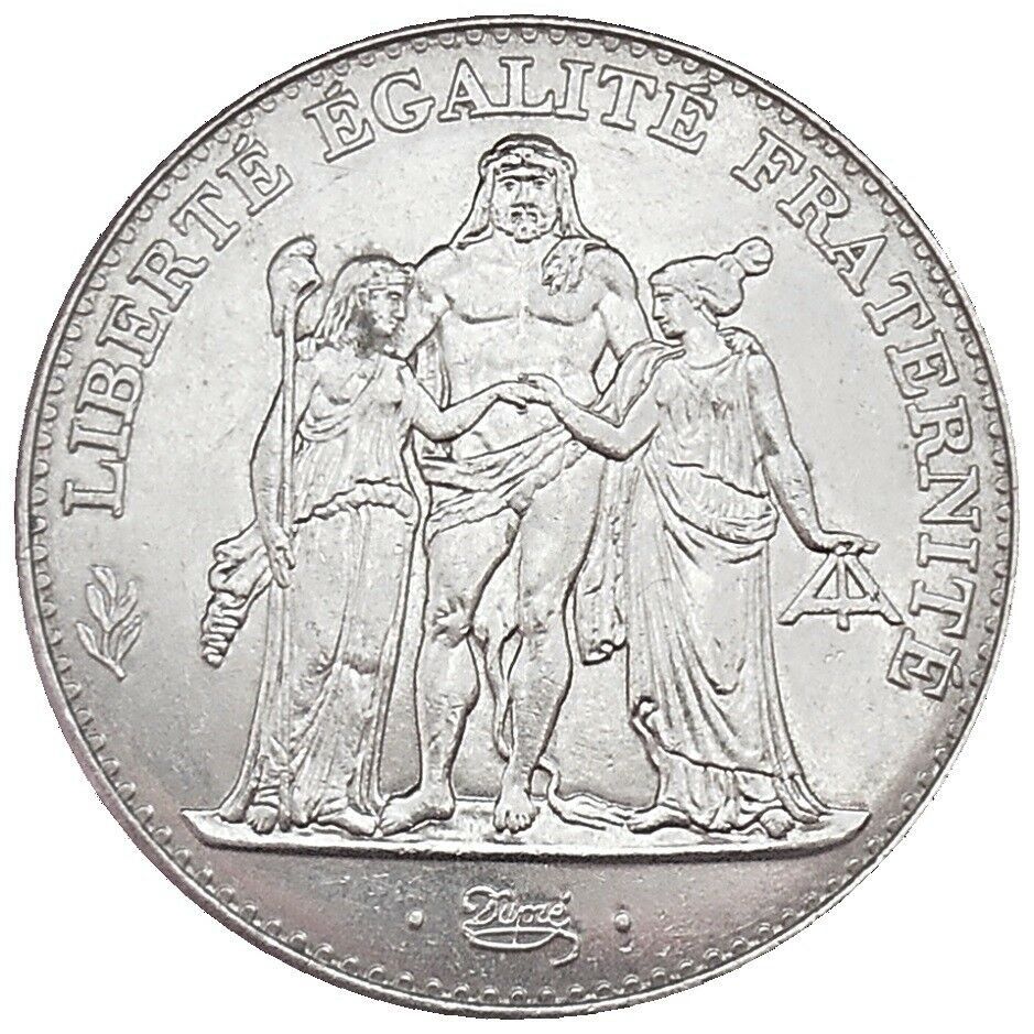 France KM#1155 5 Francs 1996 VF—"Hercule de Dupré"
