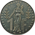 France KM#1160 1 Franc 1996 VF Very Fine—Faceless Marianne—Jacques Rueff