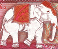 Myanmar Burma P-81 5000 Kyats 2009 UNC—White Elephant