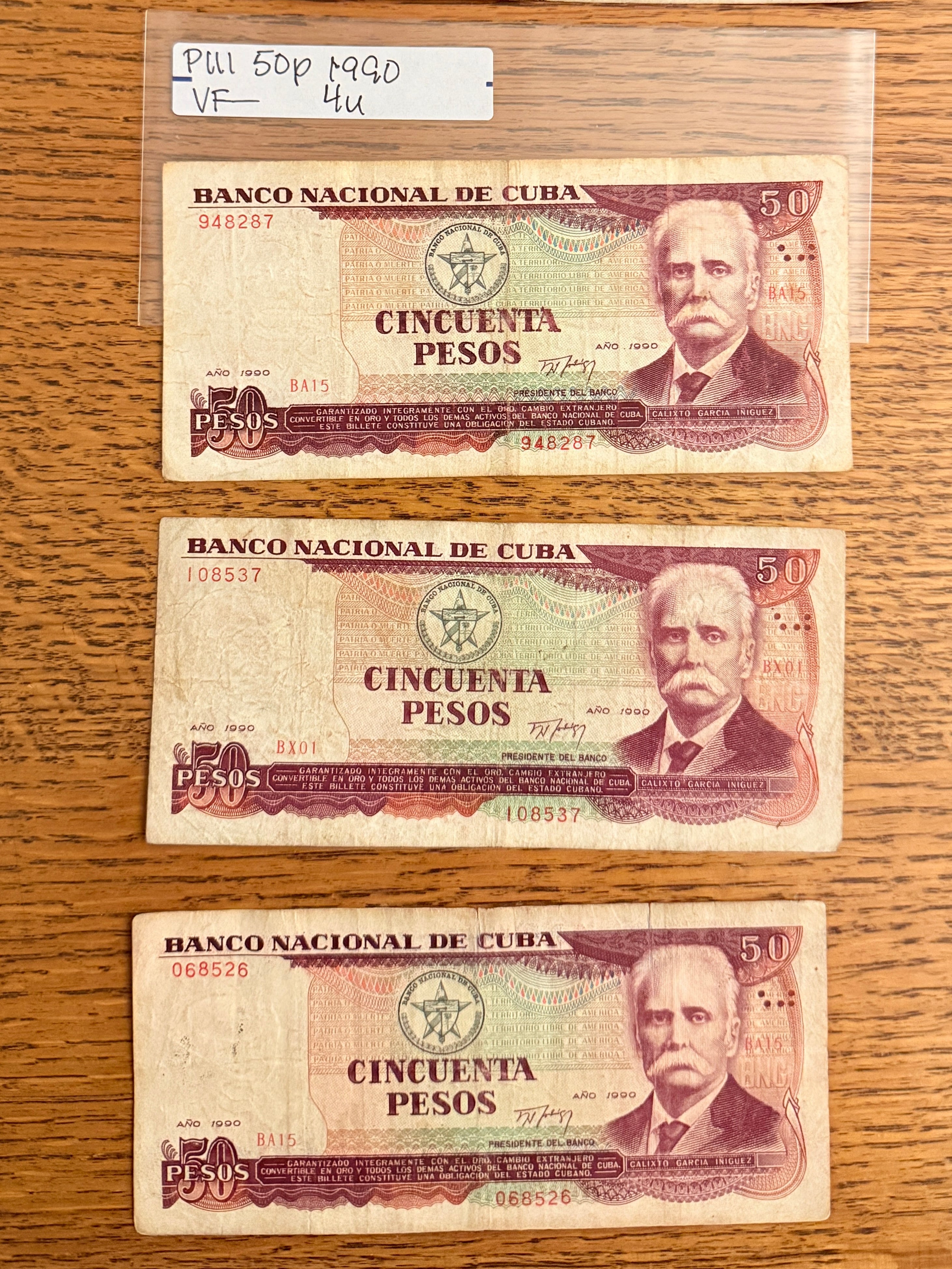 Caribbean P109 10 p 1991 F Fine (ONE banknote)｜maroon｜Gómez