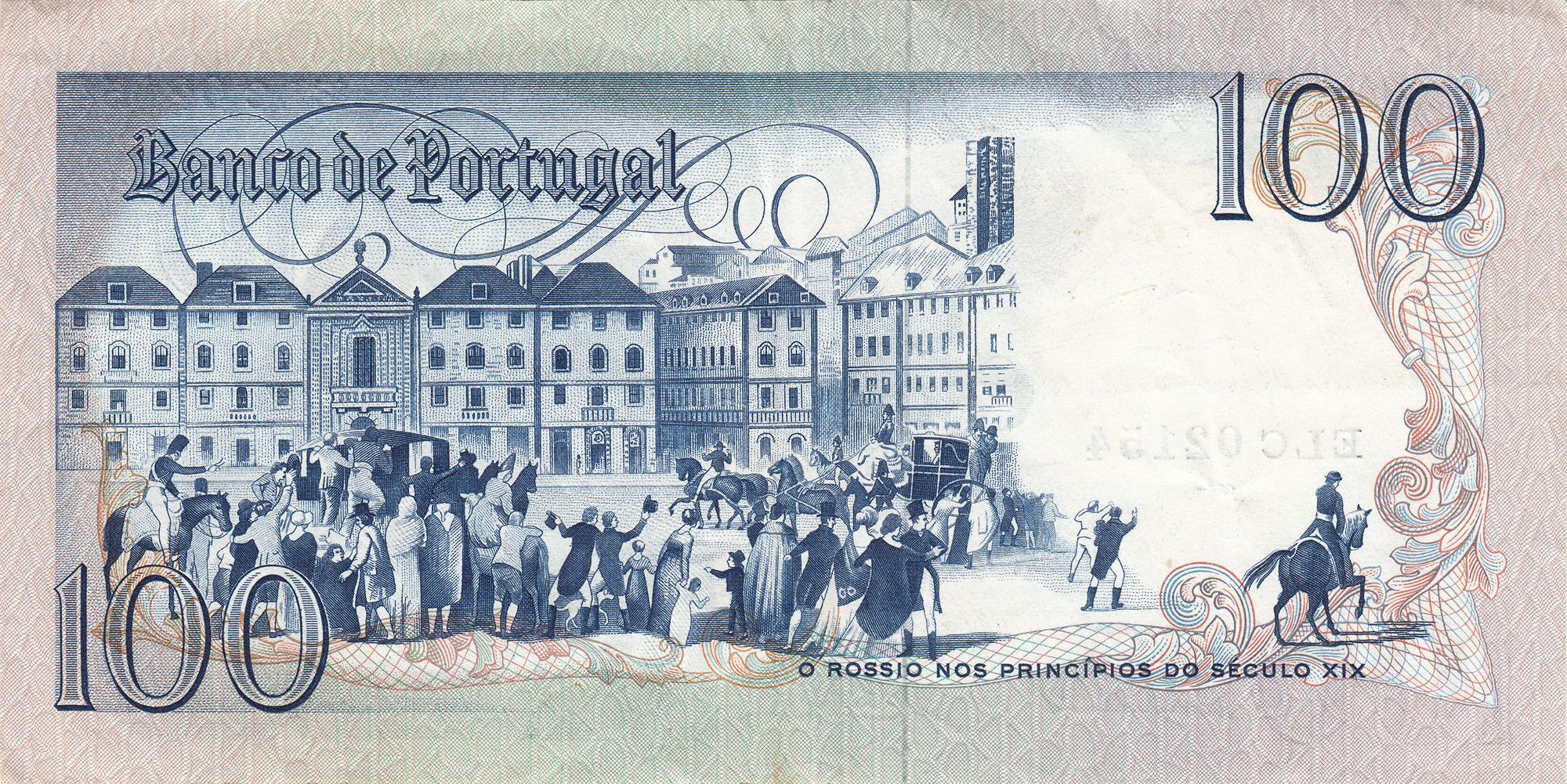 Portugal P178 100 Escudos 1980-85 XF Extra Fine—This Obscene Poet Got Inquisition