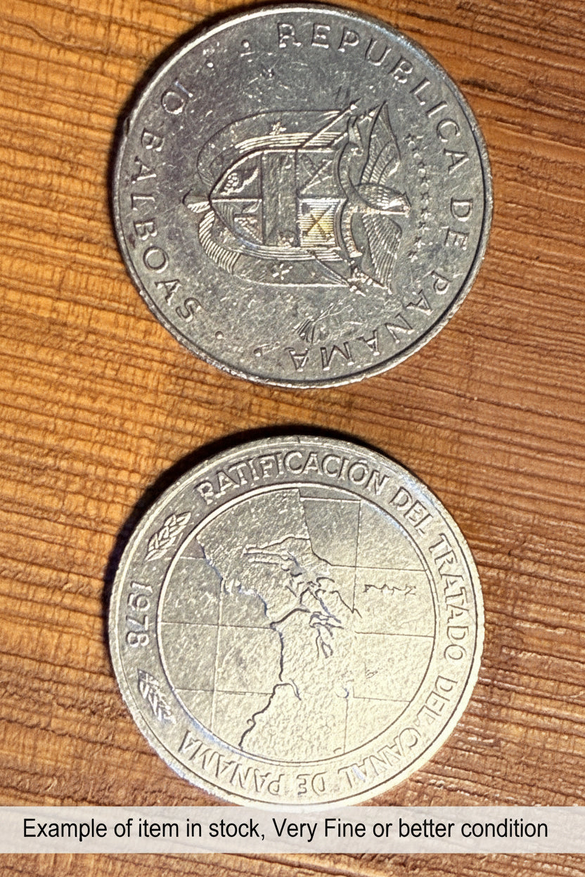 Panama KM#53a 10 balboas 1978