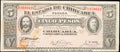 Mexico Chihuahua P-S532 5 Pesos January 1915 Series H