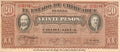 Mexico Chihuahua P-S537 20 Pesos 1915 VF+ Very Fine Plus