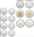 Curacao & Sint Maarten MEGASET—7 pc Set—2025 UNC—1 & 5 Guldens—1 5 10 25 50 Cents