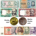Peru 10 Pcs SUPER SET—8 Banknotes UNC—Coins Vicuña not Llama XF Machu Picchu UNC