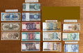 14 different Brazil banknotes paper money UNC AU XF