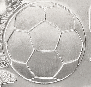 Mexico FIFA World Cup 2026 20 Pesos Bimetallic Coin UNC—Jaguar—Butterflies—Ball