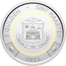 Curacao & Sint Maarten 8 pc MEGASET mix set UNC 1 & 5 gulden, 1 1 5 10 25 50 cent