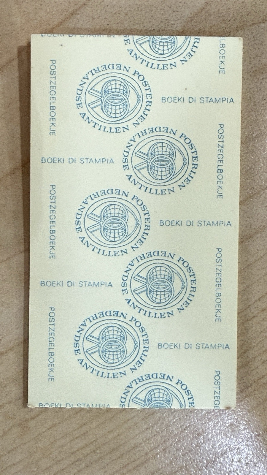 Netherlands Antilles 1977 Booklet MNH 1x35c #401 3x55c #403 St. Eustatius3