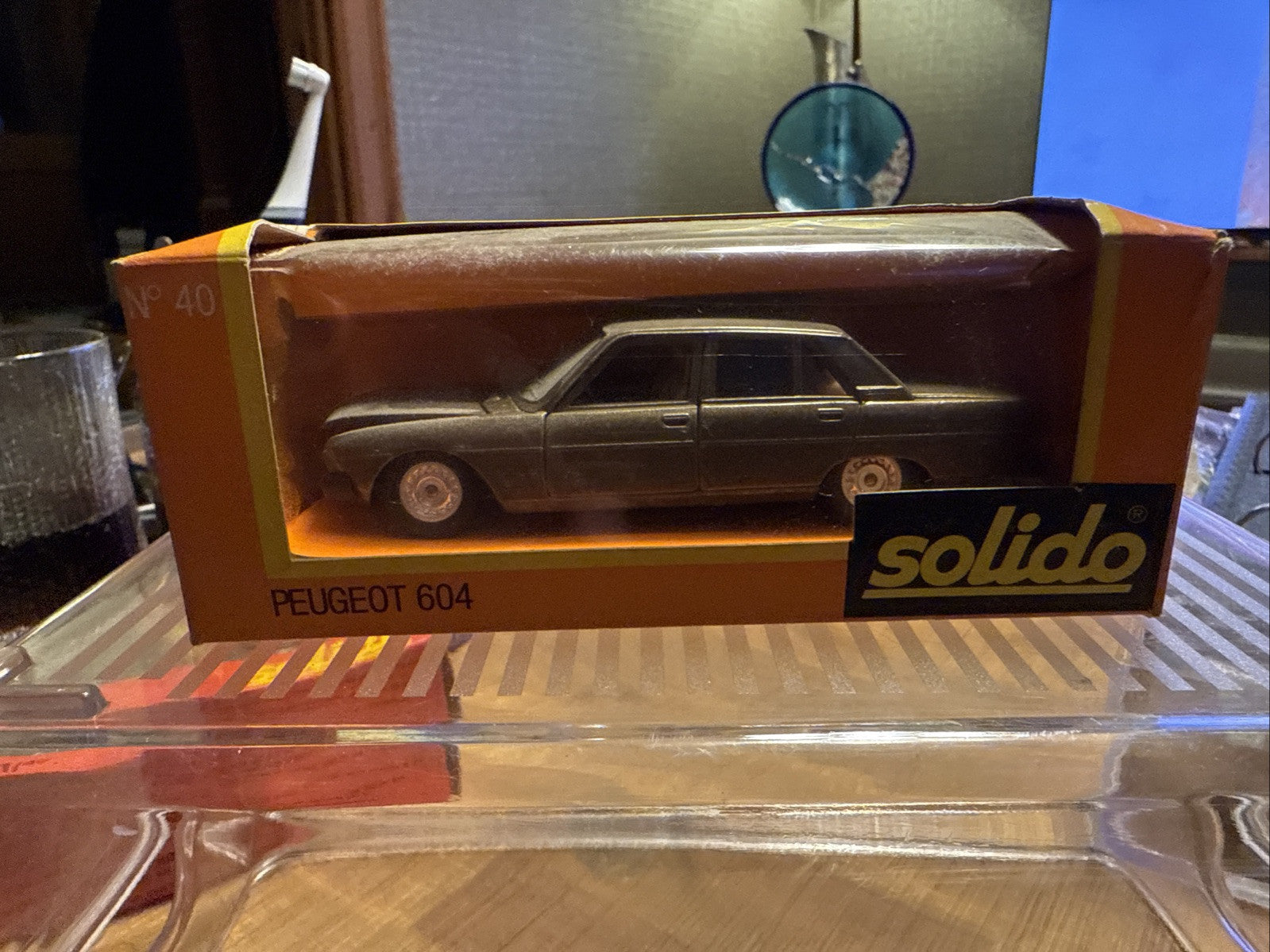 Solido Peugeot 604 No. 40 In Box0