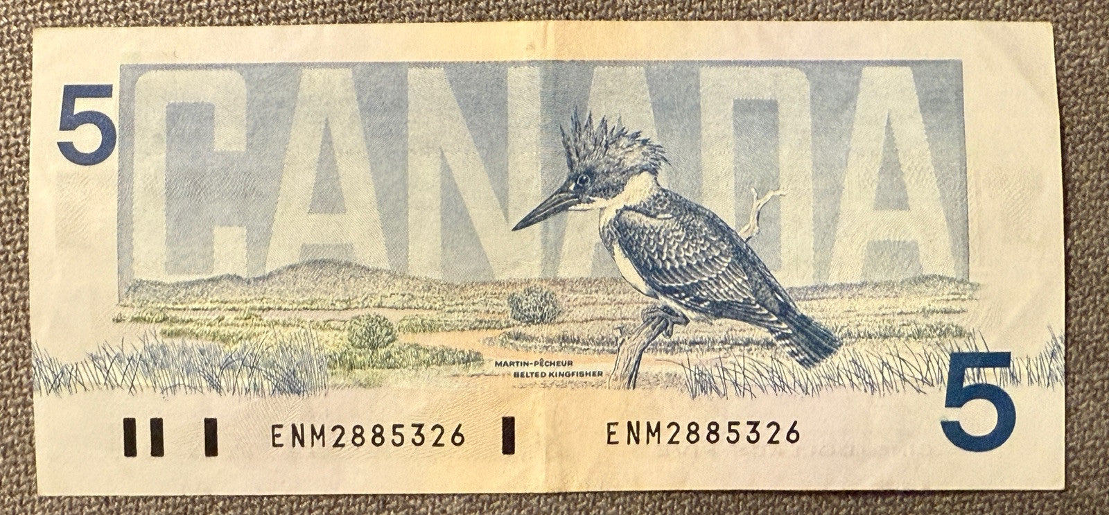 Canada 5 Dollars P-95a 1986 XF1