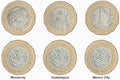 Mexico World Cup Set 3 x 20 Pesos 2026 UNC—All 3 Cities—Mexico City—Guadalajara—Monterrey